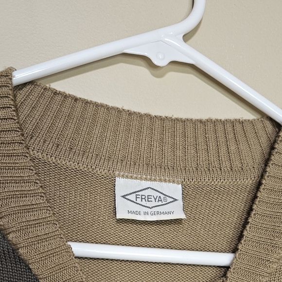 Vintage Freya Schoeller Today Sweater Womens Size Large Embroidered Knit Germany - Picture 5 of 7